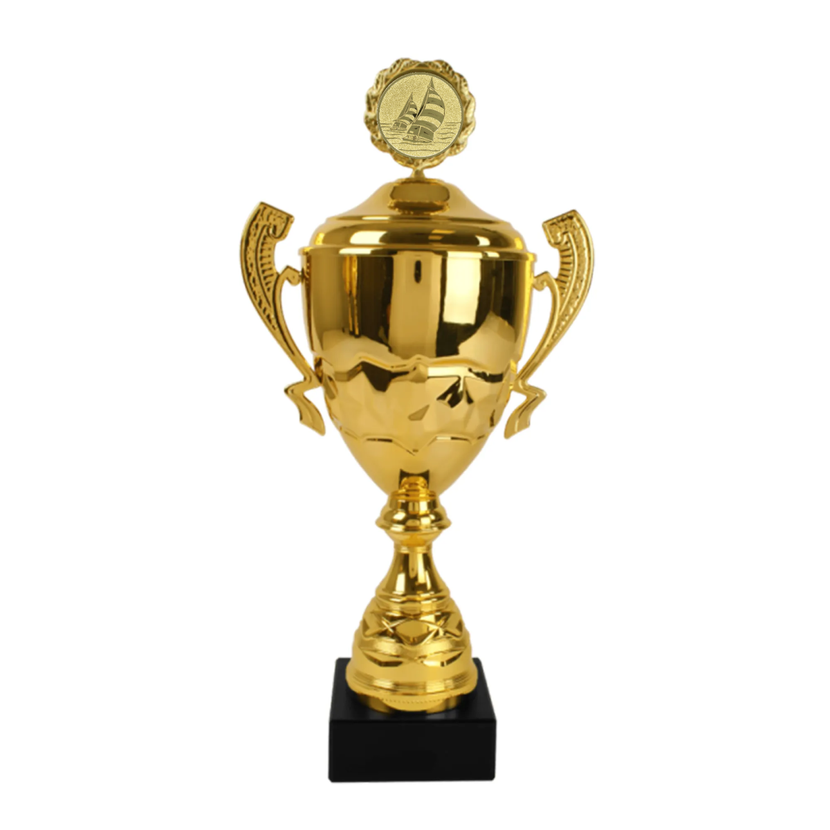 Pokal Segeln Alisa goldfarben - Helm Trophy