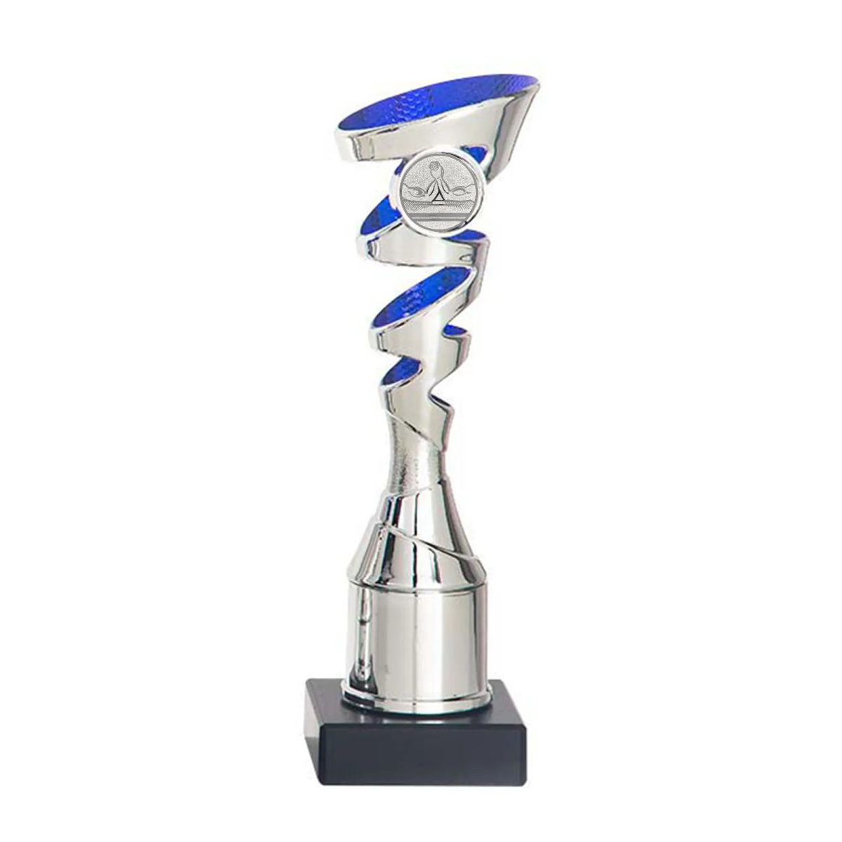Pokal Armdrücken Devin silberfarben - Helm Trophy
