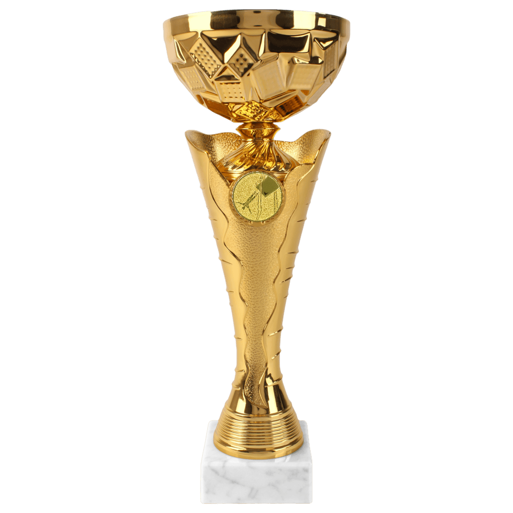 Pokal Bungee-Jumping Karim goldfarben - Helm Trophy