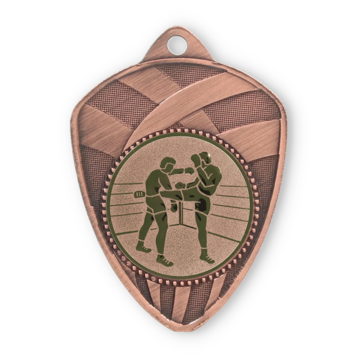 Medaille Kickboxen Ronja bronzefarben 25 mm - Helm Trophy